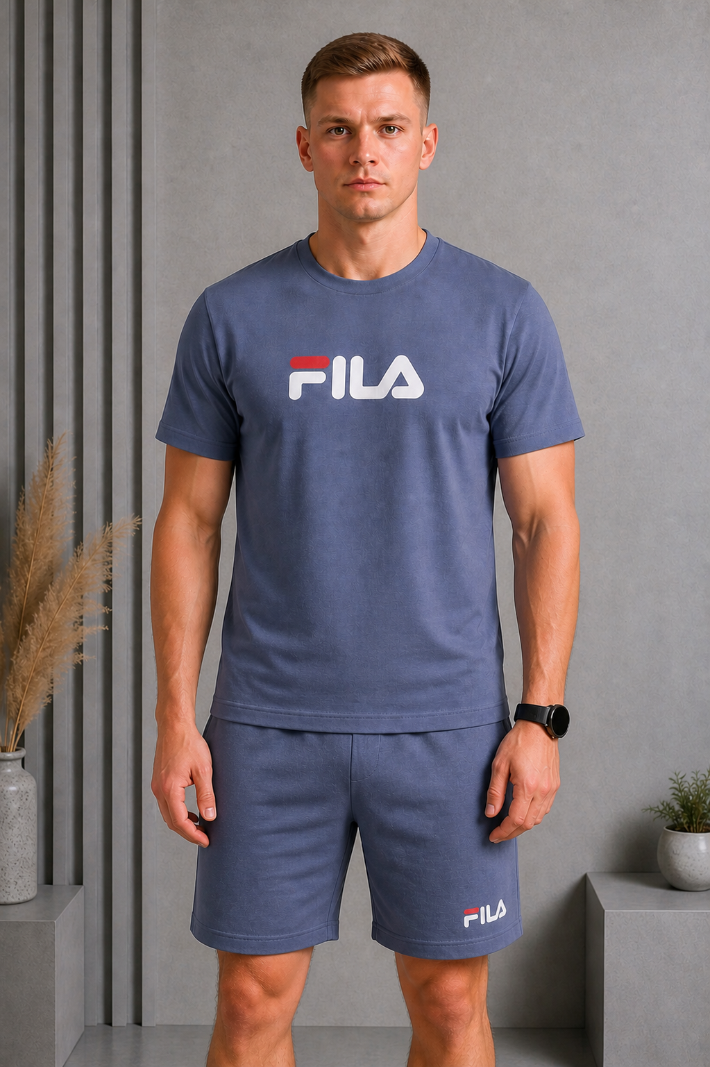 Костюм Fila — блакитний